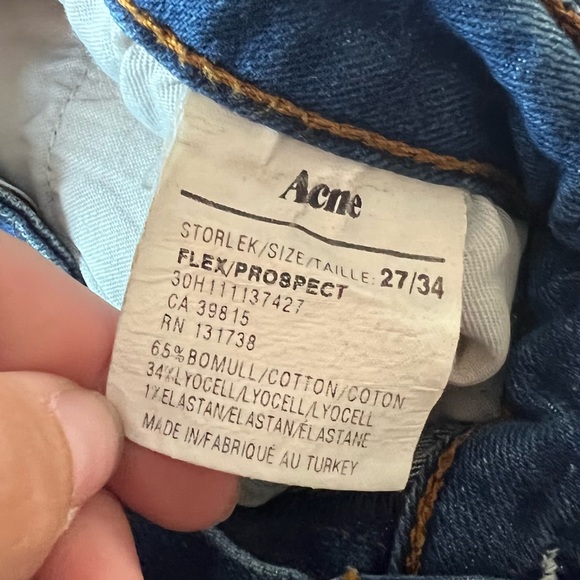 Acne Studios Flex Skinny Jeans in Prospect - Picture 10 of 14